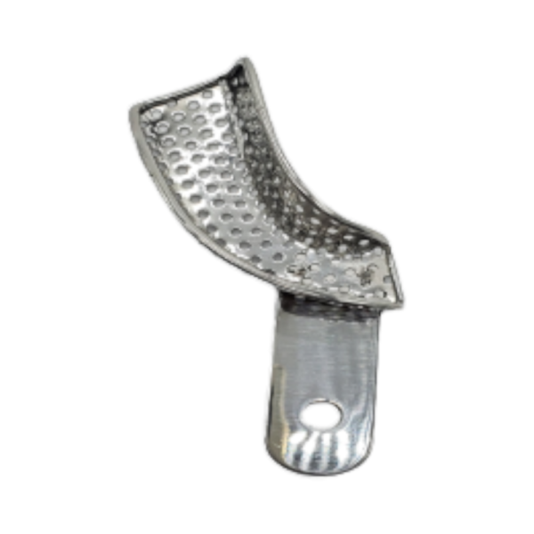 IMPRESSION TRAY PERFORATED-UPPER RIGHT/LOWER LEFT 60mm