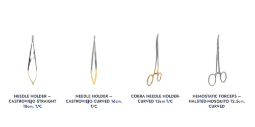 use of dental surgical instrument - Needle Holders