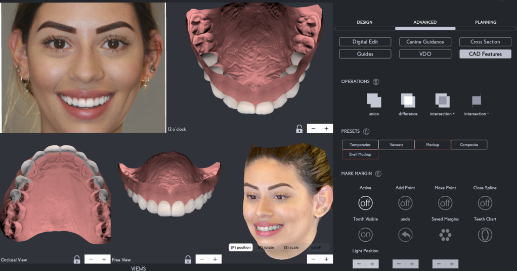 Dental AI software dashboard