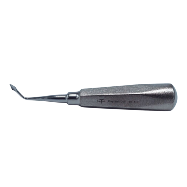 Left Bayonet Root Elevator Dental Surgical Instrument Stainless Steel